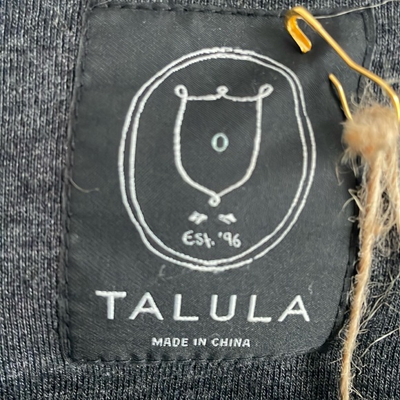 Aritzia Talula Pima Cotton Blazer - Size XS - Charcoal colour - Picture 5 of 6